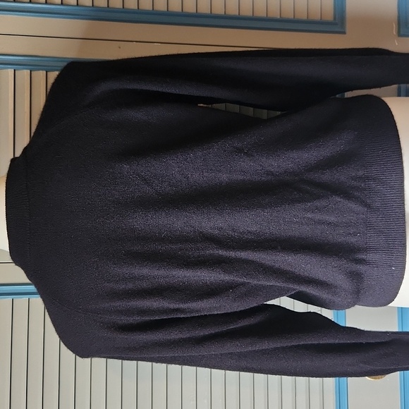 Vintage Designers Originals Black Half-Zip Sweater - Picture 8 of 10